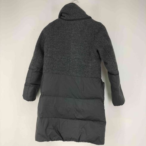 ブランバスク blanc basque メルトン切替ロングダウン レディース 38