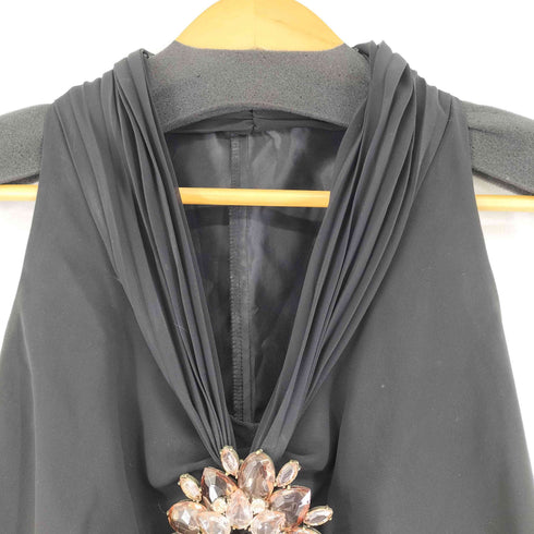 maitresse ブローチ プリーツワンピース レディース 9号
