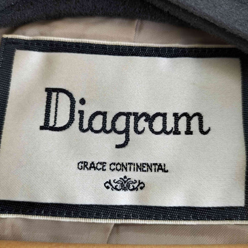 ダイアグラムグレースコンチネンタル Diagram GRACE CONTINENTAL トレンチコート レディース 36