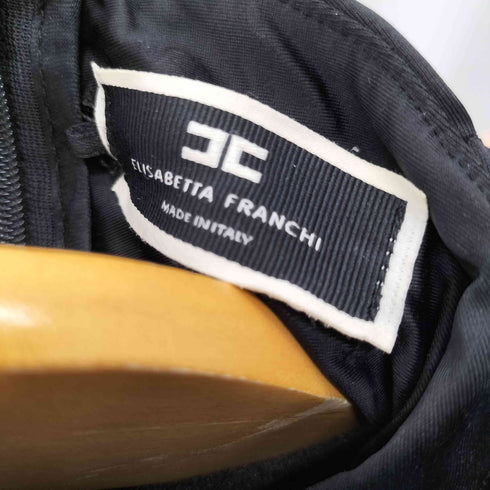 ELISABETTA FRANCHI チェーンキルティングジャンプスーツ レディース 38