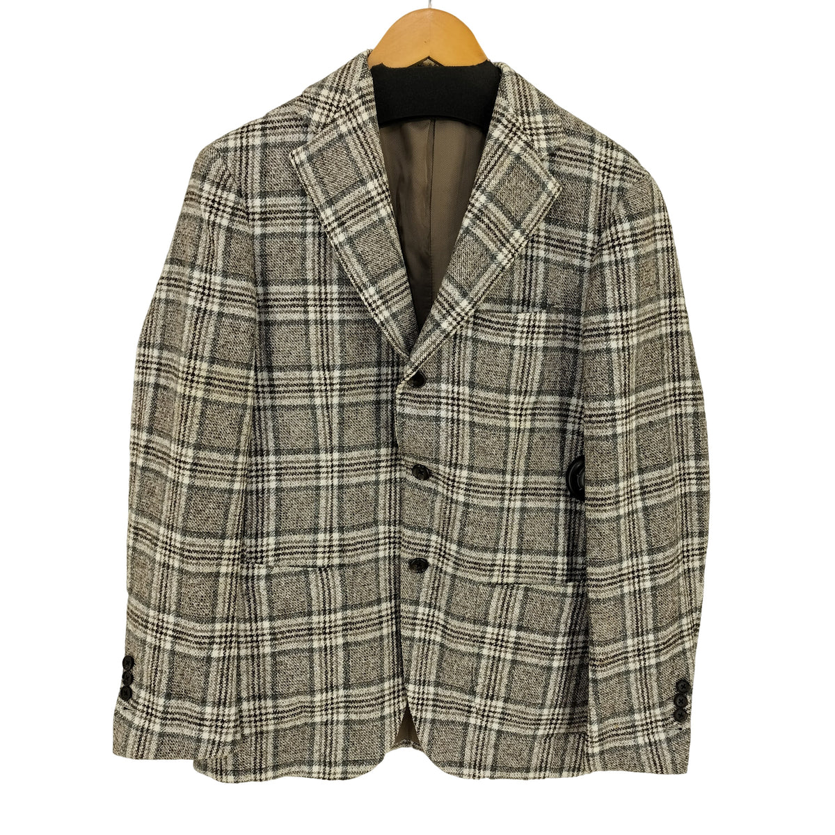 ブリッラペルイルグースト BRILLA per il gusto アルパカ混 段返り3つ