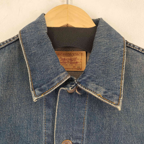 リーバイス Levis 90s USA製 70505 刻印715 4th デニムトラッカージャケット メンズ 40