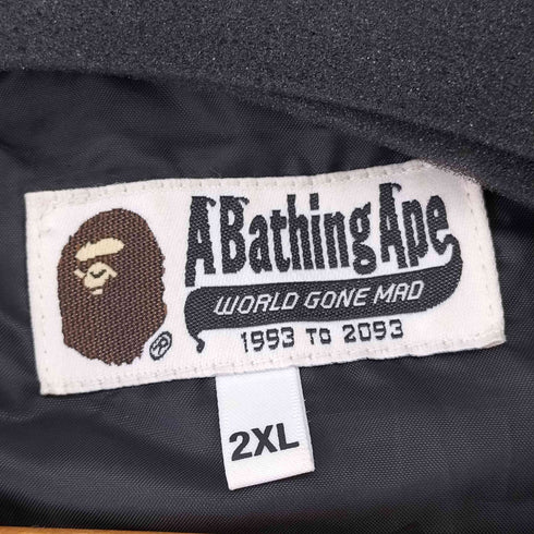 アベイシングエイプ A BATHING APE POLARTEC ダウンジャケット メンズ 2XL
