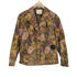 PELLE PIACERE ボタニカル柄レザージャケット レディース