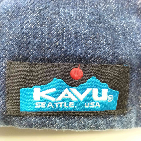 カブー KAVU Kワッペン デニム キャップ レディース