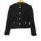 ザラ ZARA ノーカラーツイードジャケット レディース import:XS