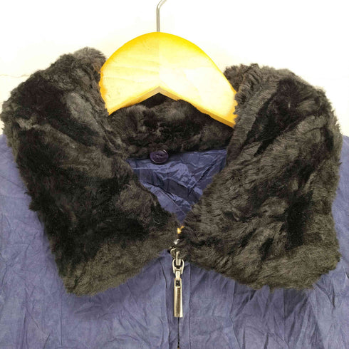 タルボット TALBOTS 襟ファージップジャケット レディース JPN:XL