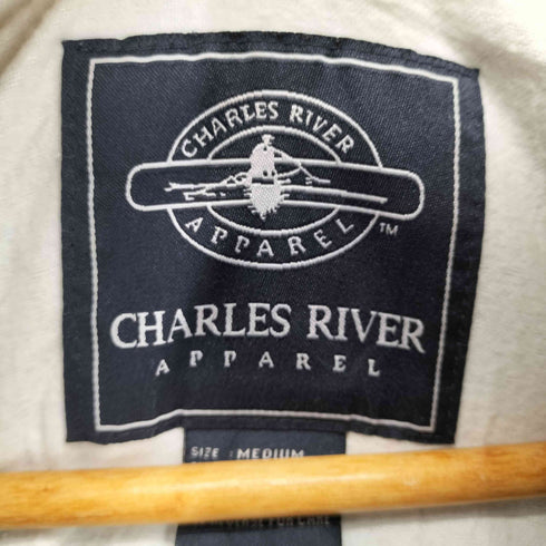 チャールズリバー CHARLES RIVER 企業ロゴナイロンフーディージャケット メンズ JPN:M