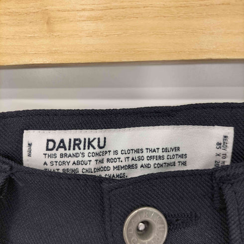 ダイリク DAIRIKU 22AW Bondage Pressed Pants メンズ 29