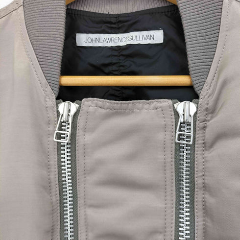 ジョンローレンスサリバン JOHN LAWRENCE SULLIVAN 21SS ZIPPED BOMBER JACKET/ メンズ JPN:48