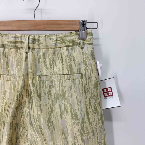 レイビームス Ray BEAMS シャイニージャガードパンツ レディース