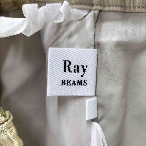 レイビームス Ray BEAMS シャイニージャガードパンツ レディース