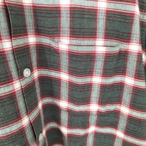 60S レーヨンチェックシャツ 16 1/2 メンズ 16 1/2