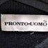 PRONTO UOMO レザー切替デザインモックネックニット メンズ JPN:XL