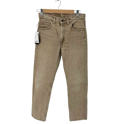 リーバイス Levis 01年製 MADE IN USA ボタン裏546 505 先染め テーパードカラーデニムパンツ メンズ 30/30