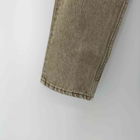 リーバイス Levis 01年製 MADE IN USA ボタン裏546 505 先染め テーパードカラーデニムパンツ メンズ 30/30