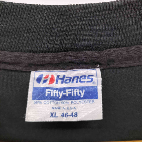 ヘインズ Hanes 90S THE GRAIN BIN シングルステッチ フロントプリントTシャツ メンズ import:XL