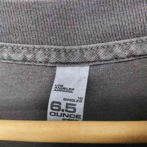 ロサンゼルスアパレル Los Angeles Apparel MADE IN USA 6.5OZ クルーネックS/S Tシャツ メンズ import:L