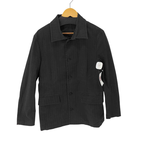 シーケーカルバンクライン ck Calvin Klein ストライプカバーオールジャケット メンズ import:L