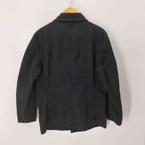 シーケーカルバンクライン ck Calvin Klein ストライプカバーオールジャケット メンズ import:L