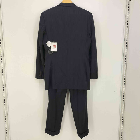 ポールスミス Paul Smith 日本製 ウール ストライプ 3Bテーラードジャケット セットアップ メンズ 90 76 175