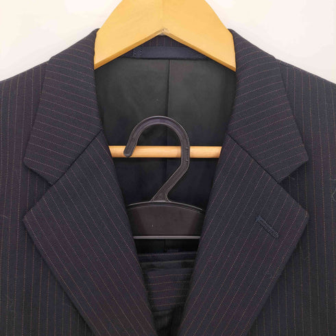 ポールスミス Paul Smith 日本製 ウール ストライプ 3Bテーラードジャケット セットアップ メンズ 90 76 175