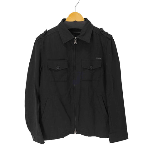 カルバンクラインジーンズ Calvin Klein Jeans ヘリンボーンミリタリーデザインジャケット メンズ import:XL