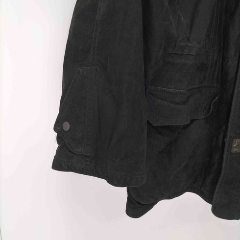 Ermenegildo Zegna MADE IN ITALY 裏地キルティング コーティングレザーコート メンズ