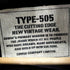 エドウィン EDWIN TYPE-505 ミリタリージャケット メンズ import:M
