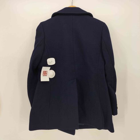バーバリーズ BURBERRYS 90S 白タグ 金ボタン ラムウール ショート コート レディース