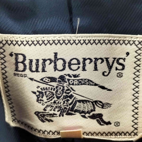 バーバリーズ BURBERRYS 90S 白タグ 金ボタン ラムウール ショート コート レディース
