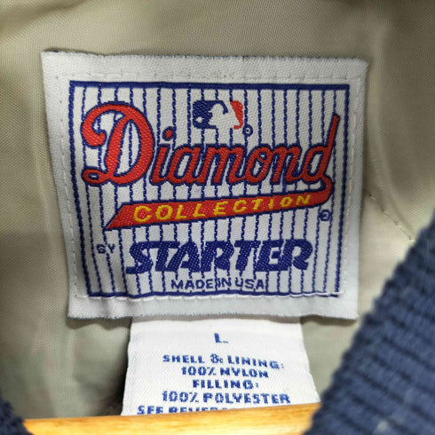 スターター STARTER 90S MADE IN USA フロントロゴスタジャン メンズ import:L