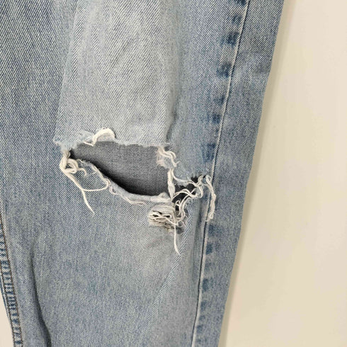 リーバイス Levis 90s 96年製 MADE IN USA ボタン裏513 SilverTab Relaxed アイスウォッシュデニム メンズ W34L30