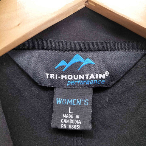 トライマウンテン TRI-MOUNTAIN Marathon Oil フロント刺繍ボンディングベスト レディース JPN:L