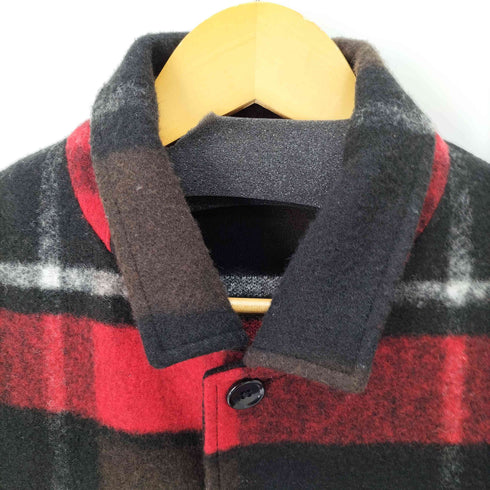 ジェイプレス J.PRESS ウールチェックカバーオール メンズ import:L
