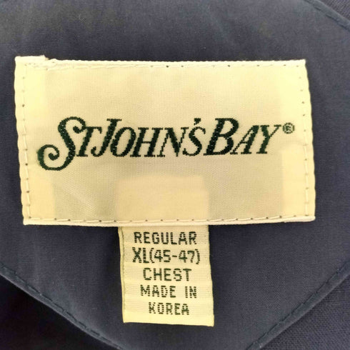 セントジョンズベイ STJOHNS BAY 90S 韓国製 クレイジーパターン ジップアップブルゾン メンズ JPN:XL