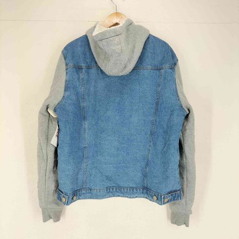 V.A.L.A 裏地ボアデニムフーディージャケット メンズ JPN:L