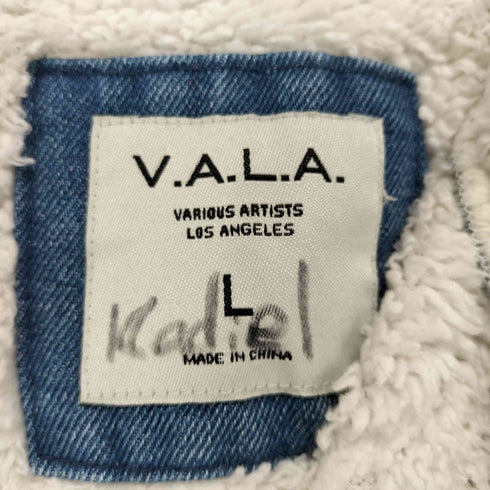 V.A.L.A 裏地ボアデニムフーディージャケット メンズ JPN:L