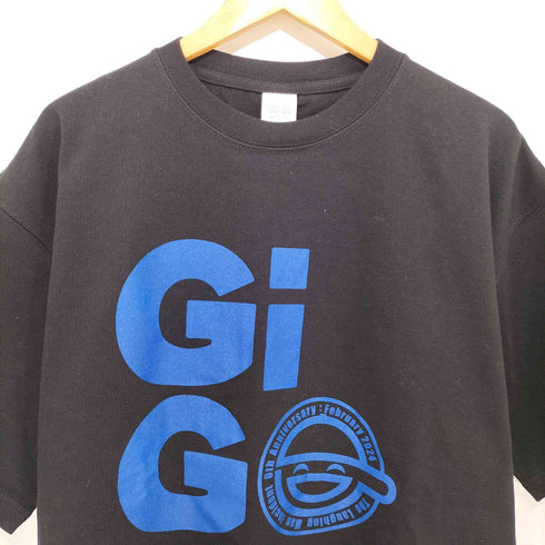 ユナイテッドアスレ UNITED ATHLE urban label GIGO 企業ロゴ・アニメプリント S/S クルーネックTシャツ メンズ import:L