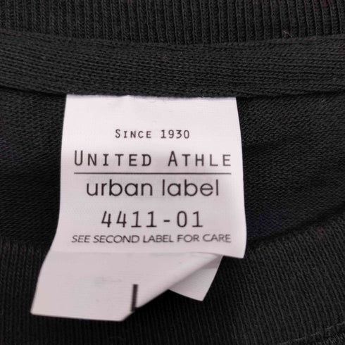 ユナイテッドアスレ UNITED ATHLE urban label GIGO 企業ロゴ・アニメプリント S/S クルーネックTシャツ メンズ import:L