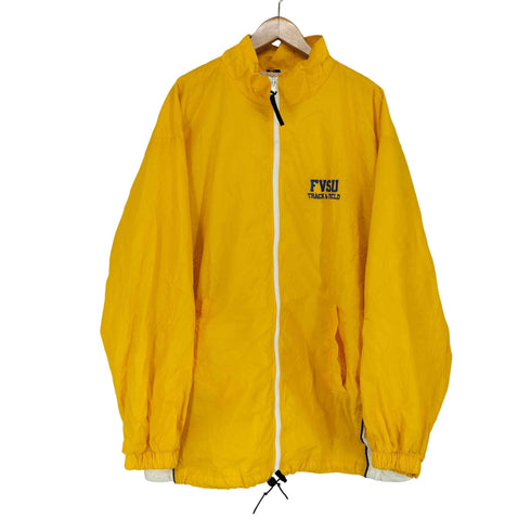 BOATHOUSE 裏地メッシュ企業ロゴ刺繍ナイロンジャケット メンズ 3XL
