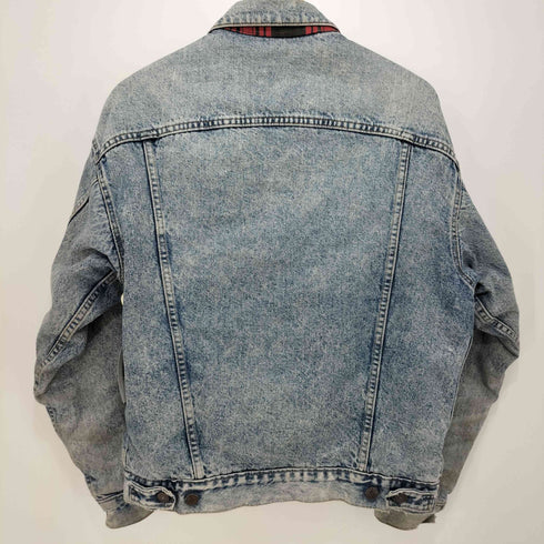 リーバイス Levis 90S USA製 裏地チェック デニムジャケット TYPE III 3rd型 メンズ