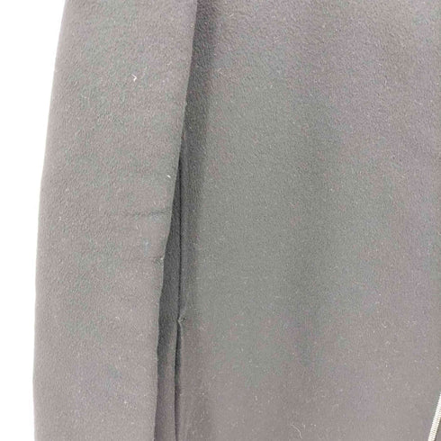 エスマックスマーラ S Max Mara イタリア製 カシゴラ混 アシンメトリージップ フーデッド コート レディース 6