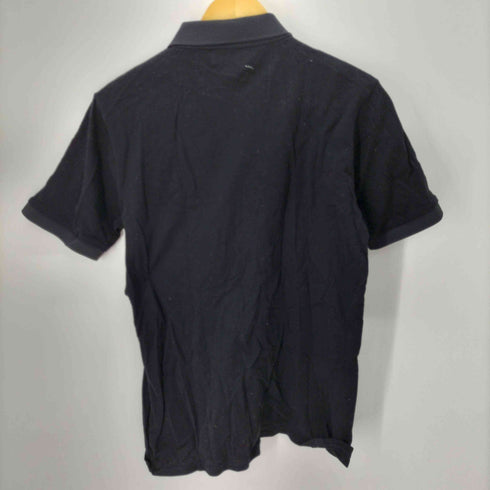 カルバンクラインプラチナ CALVIN KLEIN PLATINUM 花刺繍ショートスリーブポロシャツ メンズ import:L