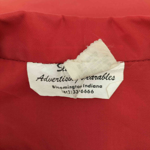 Slinkard Aduertising Wearalles MURAT フリーメイソン 秘密結社 ロゴ 刺繍 ライン 丸カン ジップアップ ジャケット メンズ import:L