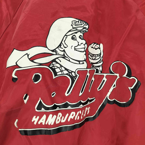 アーバンスポーツウェア AUBURN SPORTSWEAR 90-00S USA製 ロゴ刺繍 Bill 刺繍 Bally's バックプリント ナイロン スタジアム ジャケット メンズ import:L