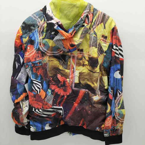 ヴォルコム VOLCOM 総柄 ナイロンマウンテンパーカー メンズ import:M