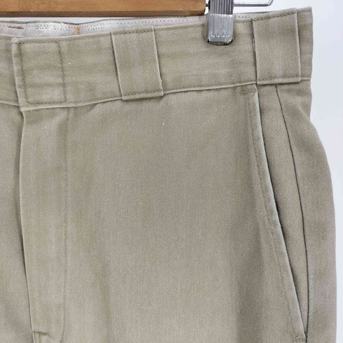 ディッキーズ Dickies 90S 同色ロゴ TALONジップ ワーク パンツ メンズ
