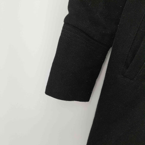 OZZ CROCE 裾刺繍デザインフーデットコート レディース