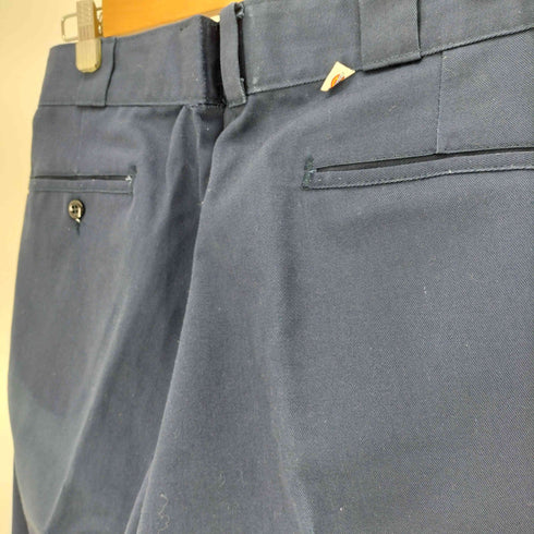 ディッキーズ Dickies 80-90S ウエスト折込 ピスタグ ワーク パンツ YKKジップ メンズ